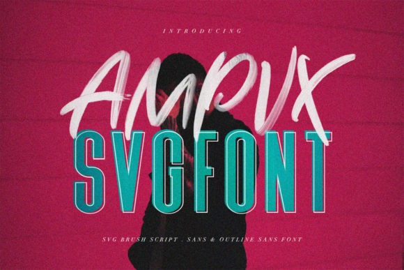 Ampvx Font for Editorial Design