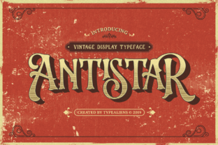 Antistar Font for Creative Projects