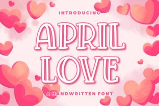 April Love Font Review