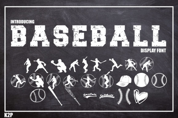 Baseball Font for Business Branding