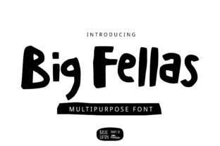 Big Fellas Font for Business Branding