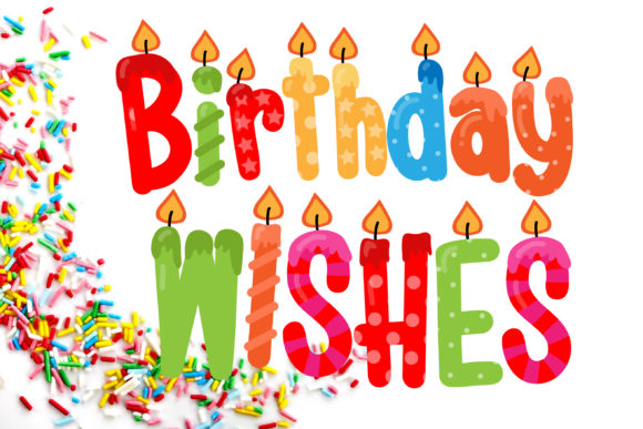 Birthday Wishes Duo Font