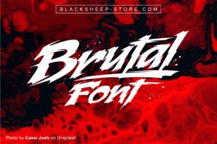 Brutal Font: Bold and Unapologetic