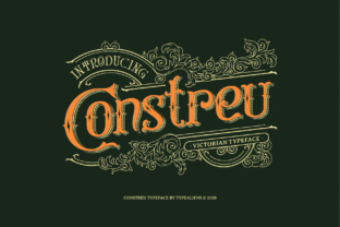 Constreu: A Victorian Display Font