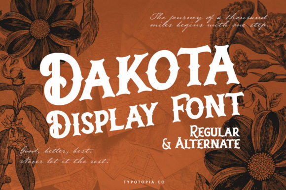 Dakota Font for Bold Branding