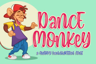Dance Monkey Font: Whimsical Design