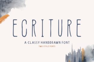 Ecriture: A Font for Real Design Stories