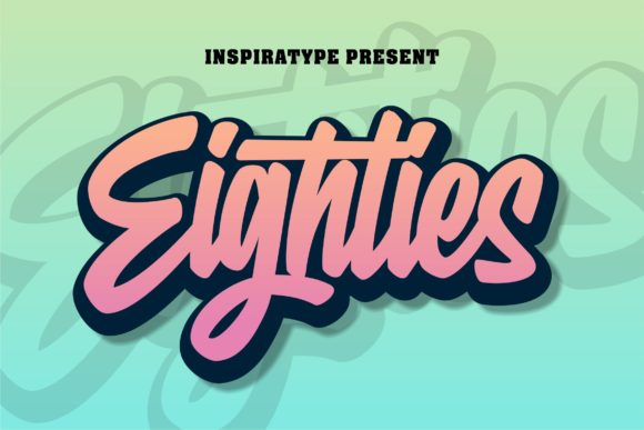 Eighties Font for Nostalgic Branding and Creative Projects