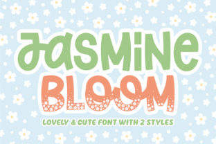 Jasmine Bloom Font for Business Branding