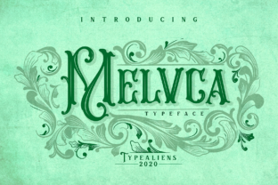 Melvca Font: Vintage Elegance for Digital Design