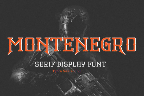 Montenegro Font for Bold Design