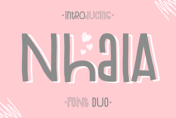 Nhala: A Sweet Display Font for Creative Makers