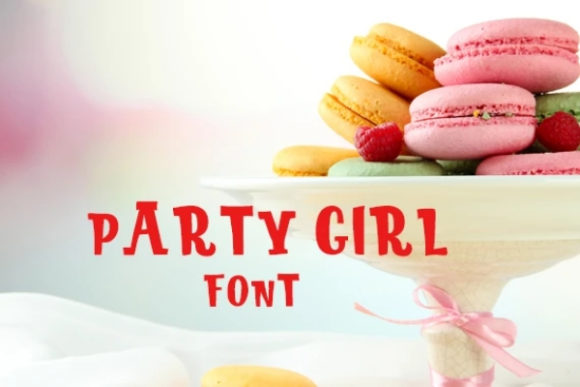 Party Girl Font for Creative Web Design