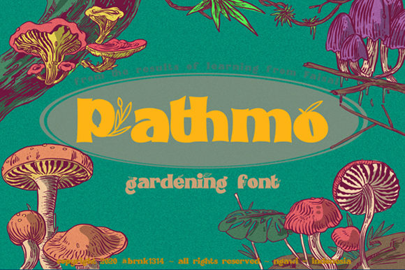 Pathmo: A Bold Display Font