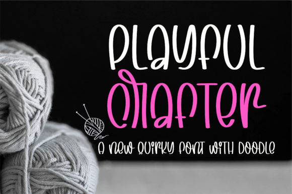 Playful Crafter Font for Creative Business Design