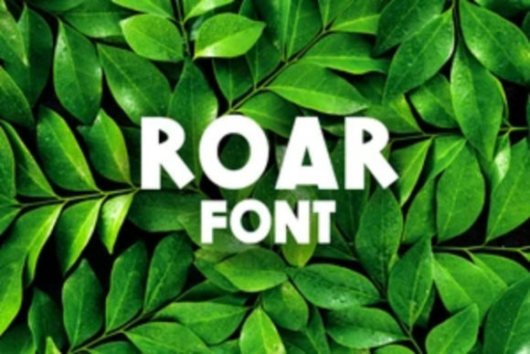 Roar: A Bold Font for Impactful Campaigns