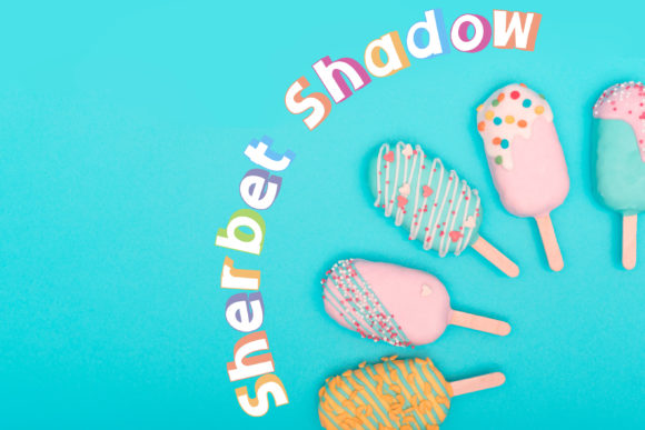 Sherbet Shadow Duo Font