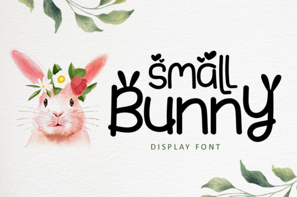 Small Bunny Font for Web Design