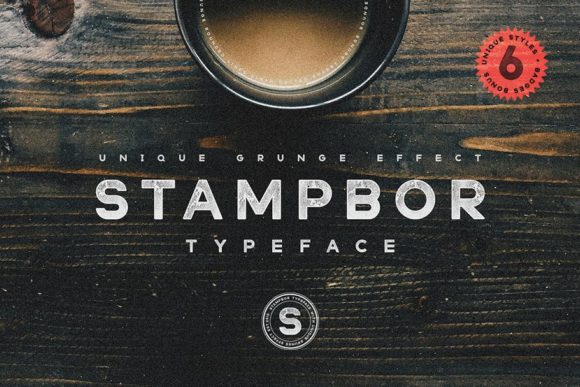 Stampbor: A Premium Display Font for Business Branding