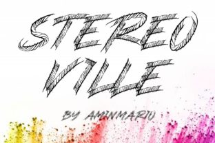 Stereo Ville Font for Creative Projects